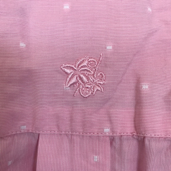 STONE ROSE tiny polka dot button up shirt-size 3/M - Picture 5 of 7